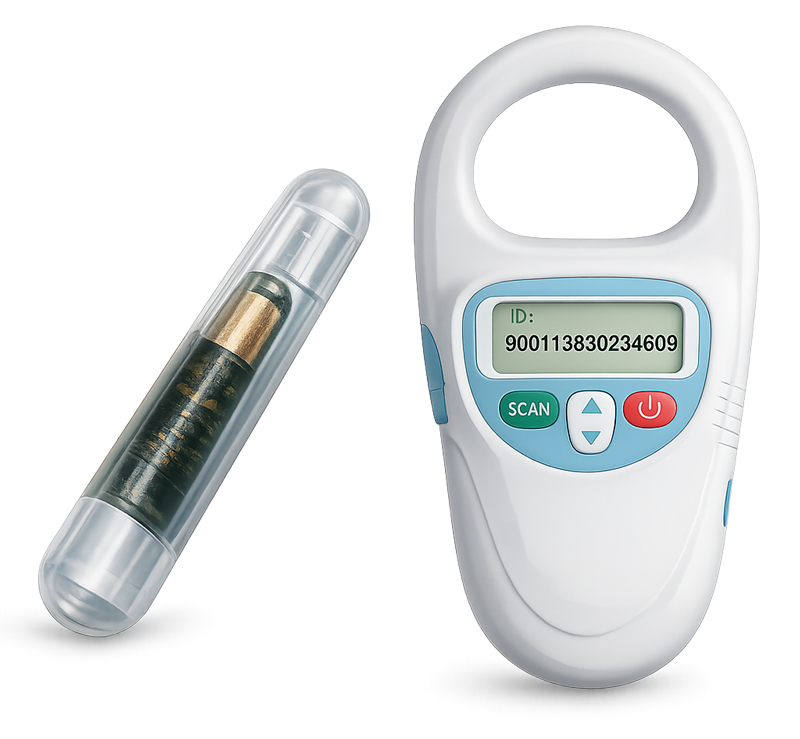 microchip-and-scanner